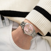 Hamilton - Jazzmaster Open Heart - Pink Dial