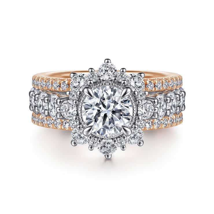 GABRIEL & CO - DIAMOND ENGAGEMENT RING SETTING