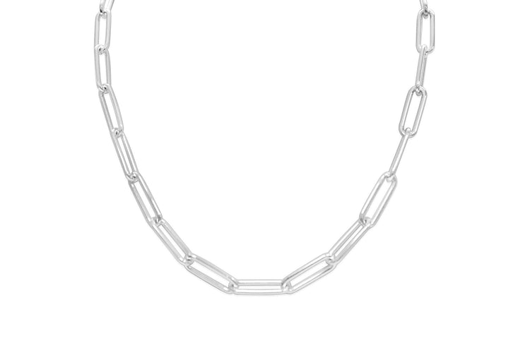 CHARM ERA - DIY Paperclip Necklace - Silver