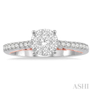 LOVEBRIGHT DIAMOND ENGAGEMENT RING