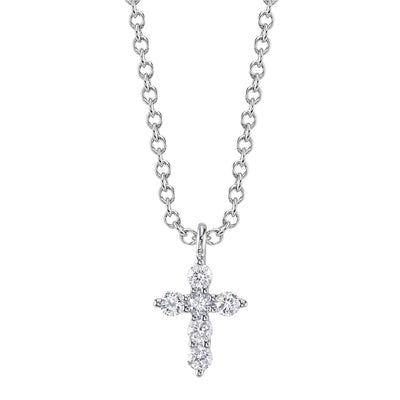 Shy Creation - Diamond Cross Pendant