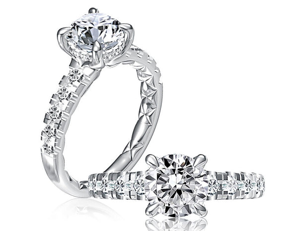 A Jaffe - Diamond Engagement Ring Setting