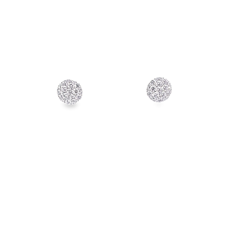 ARYA'S COLLECTION - DIAMOND CLUSTER POST EARRINGS