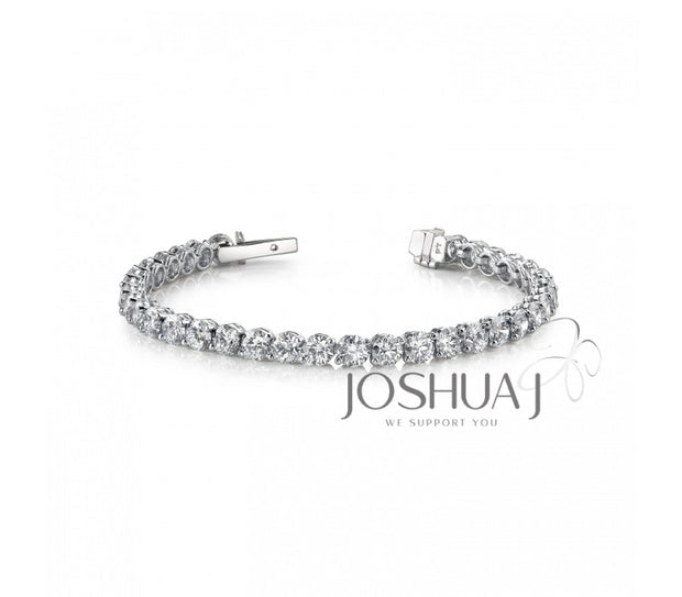 Diamond Tennis Bracelet - 9 Ct