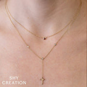 SHY CREATION - BEZEL SET RUBY PENDANT