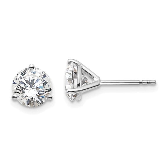 LAB GROWN DIAMOND STUDS 2CTW