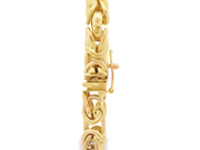 5.5mm Yellow Gold Byzantine Chain