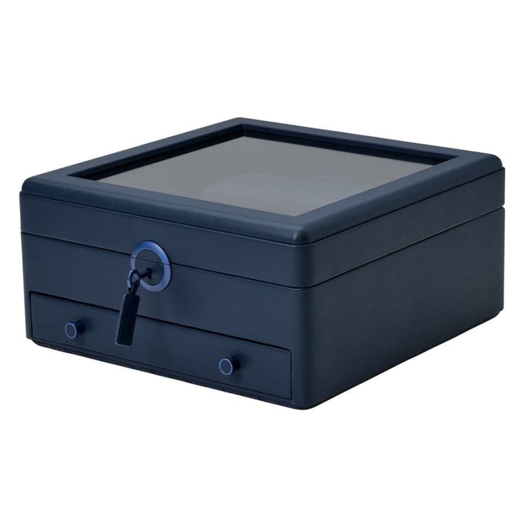 Wolf - Earth Watch Stand Box - Midnight Blue
