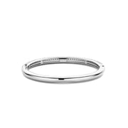 TI SENTO - STERLING SILVER CUBIC ZIRCONIA BANGLE BRACELET