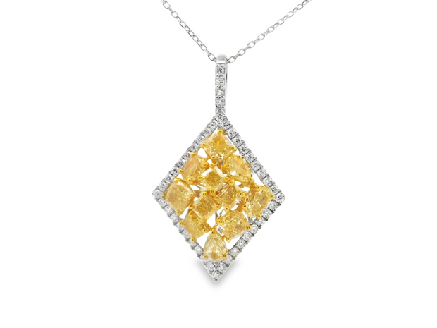Yellow Diamond Pendant