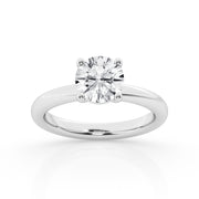 DIAMOND SOLITAIRE ENGAGEMENT RING - 3 CT ROUND