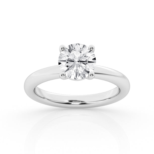 DIAMOND SOLITAIRE ENGAGEMENT RING - 3 CT ROUND