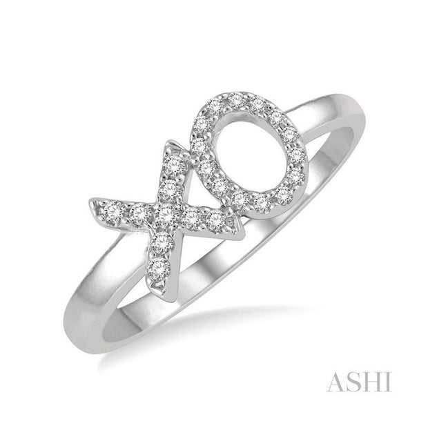 ASHI - DIAMOND "XO" RING