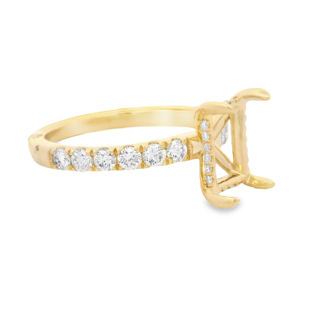 Diamond Semi-Mount Ring