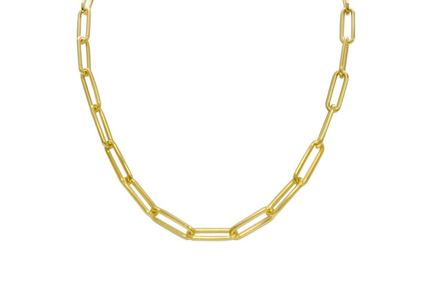 CHARM ERA - DIY Paperclip Necklace - Gold
