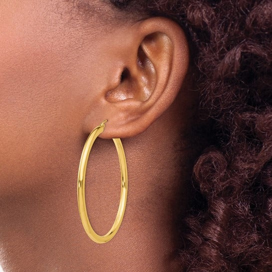 Gold Hoop Earring