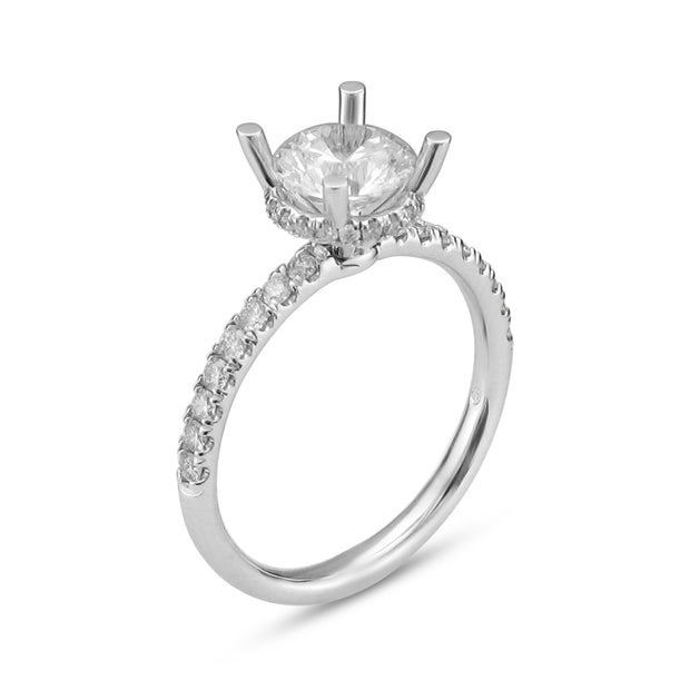 DIAMOND ENGAGEMENT RING SETTING