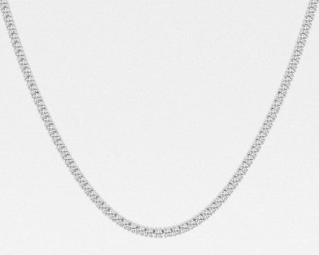 Diamond Tennis Necklace - 6 3/4 Ct