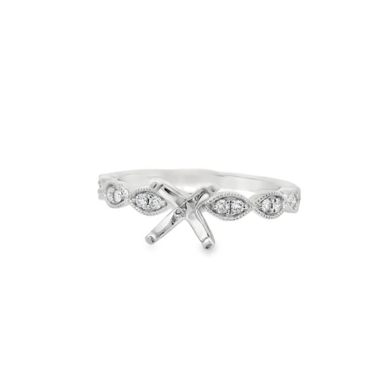 DIAMOND ENGAGEMENT RING SETTING – 0.15 CT