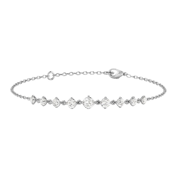 Graduated Diamond Bracelet