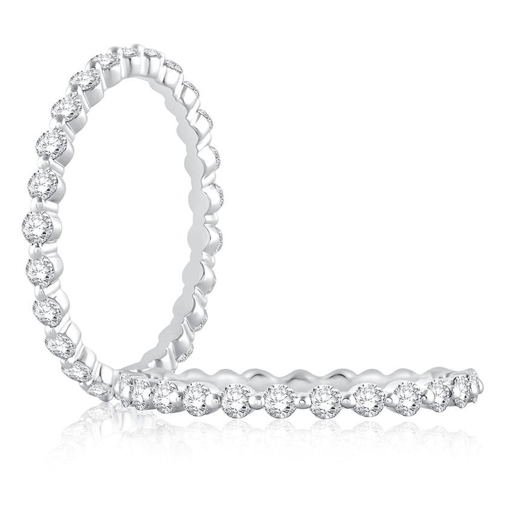 A. JAFFE - Bubble Diamond Wedding Band