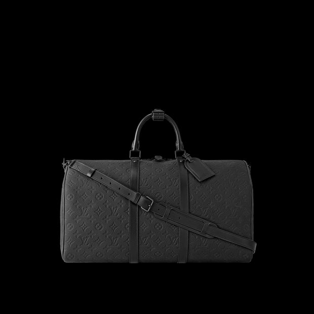 Louis Vuitton Keepall Bandoulière 50 Monogram Taurillon Leather