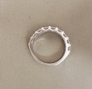 PRONG SET DIAMOND WEDDING BAND – 1.25 TCW