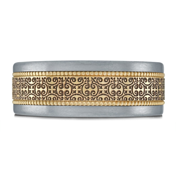 ?GOLD & TANTALUM MARDINI WEDDING BAND