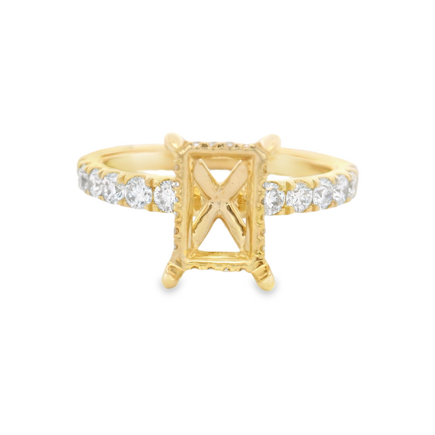 Diamond Semi-Mount Ring