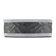 Carbon Fiber, Gold & Tantalum Mardini Wedding Band