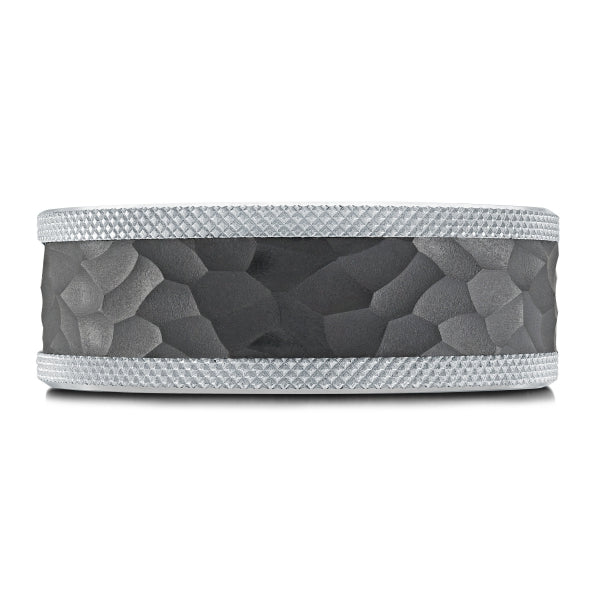 Carbon Fiber, Gold & Tantalum Mardini Wedding Band