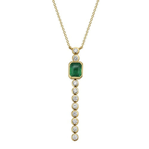 Emerald & Diamond Pendant