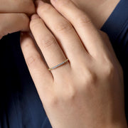 GABRIEL & CO - Bujukan Bead and Diamond Stackable Ring