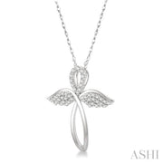 ASHI – ANGEL WING CROSS PENDANT