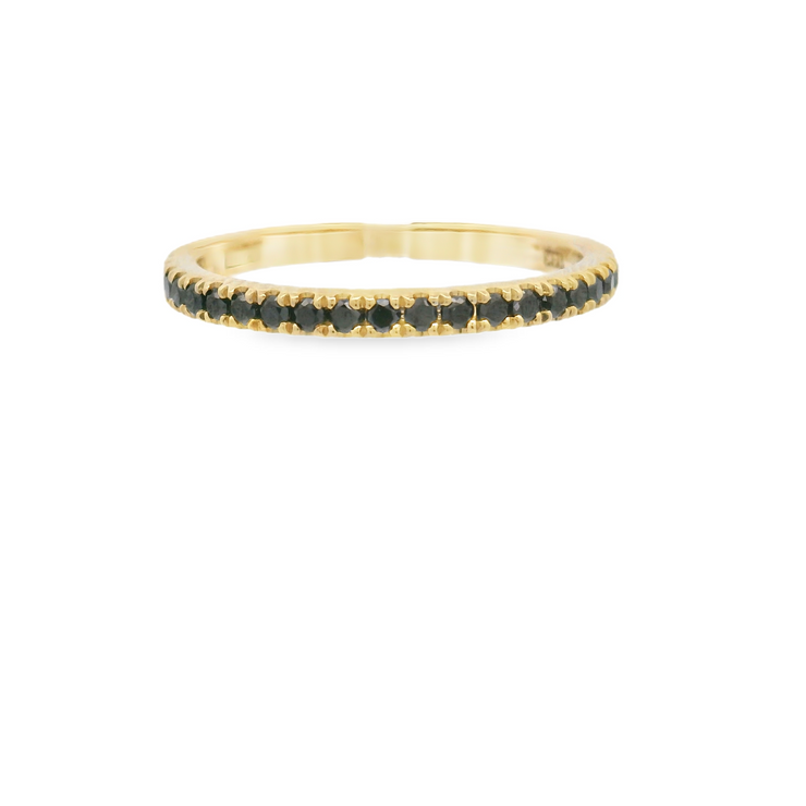 A Jaffe - Black Diamond Band - 1/5 Ct