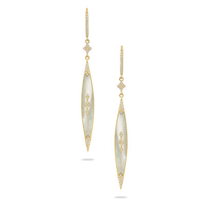 Colored Stone Earring