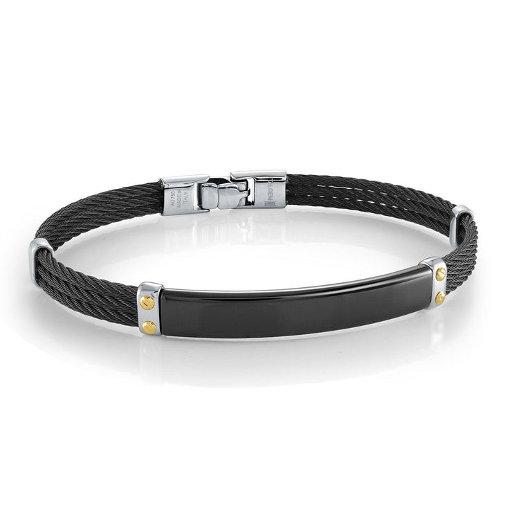 3 Row Cable Bracelet