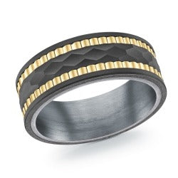 Carbon Fiber, Yellow Gold, & Tantalum Mardini Band