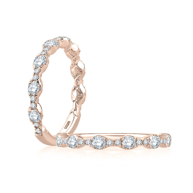 A Jaffe - Bubble Diamond Wedding Band