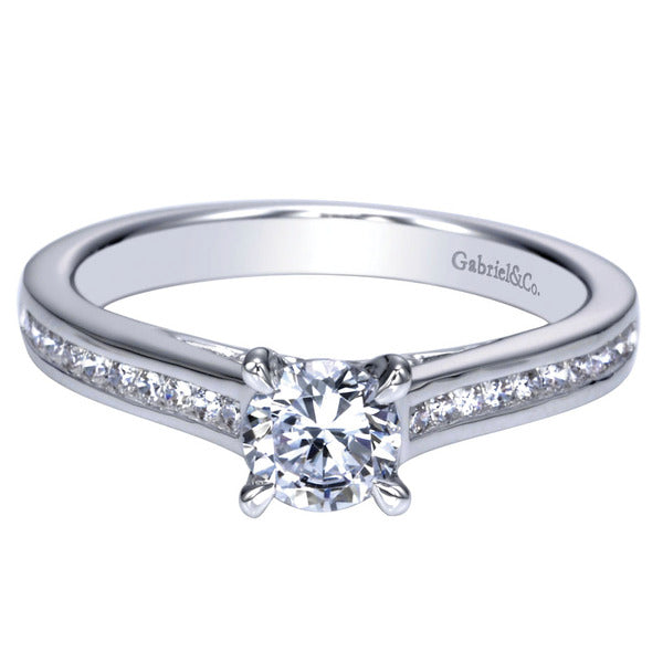 GABRIEL & CO - DIAMOND ENGAGEMENT RING SETTING