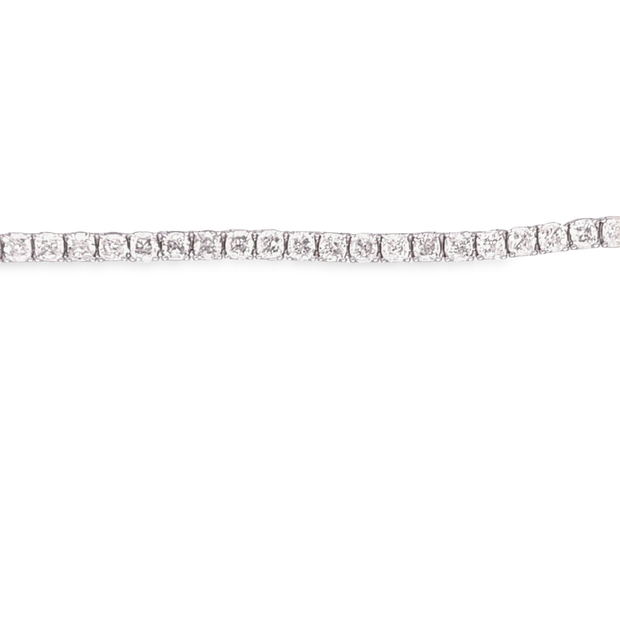 CUSHION DIAMOND TENNIS BRACELET - 8 CT