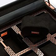 Wolf - Axis 15 Piece Watch Box - Copper