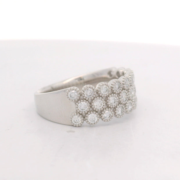 Diamond Wedding Bands  -  Women'