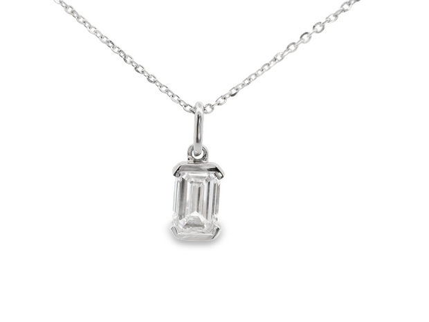 Diamond Solitaire Pendant