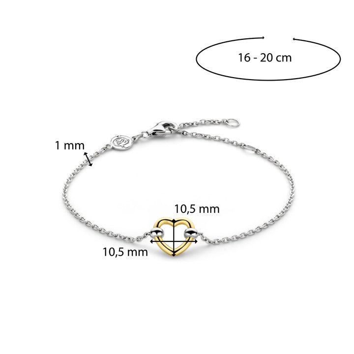 TI SENTO - HEART BRACELET