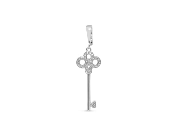 CHARM ERA - Clover Key - Silver
