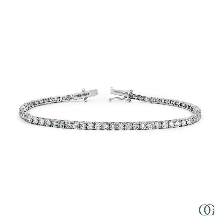 DIAMOND TENNIS BRACELET - 4 CT