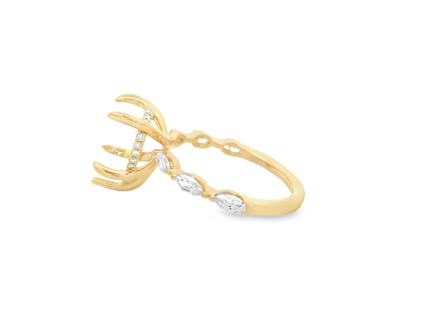 Diamond Semi-Mount Ring