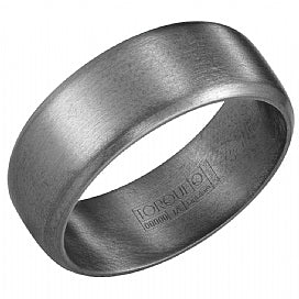 CROWN RING - TANTALUM SANDPAPER BAND