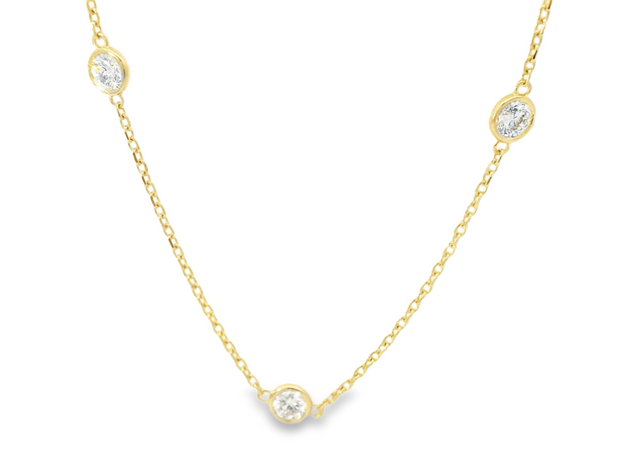 Diamonds By The Yard Necklace - 2 Ct